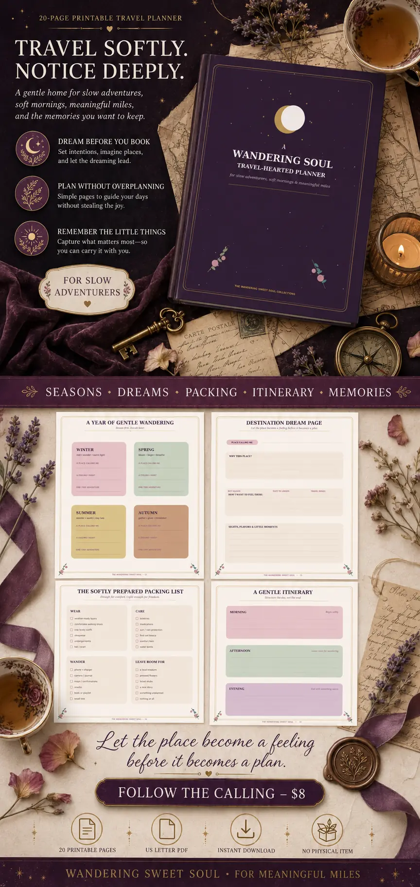 A Wandering Soul Travel-Hearted Planner
